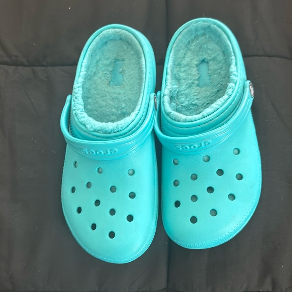 Fuzzy Crocs